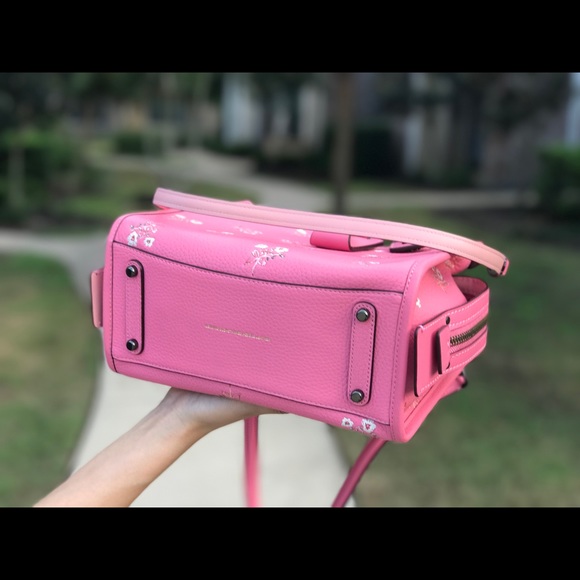 New coach pink floral leather 1941 Rouge 25 - Picture 7 of 8